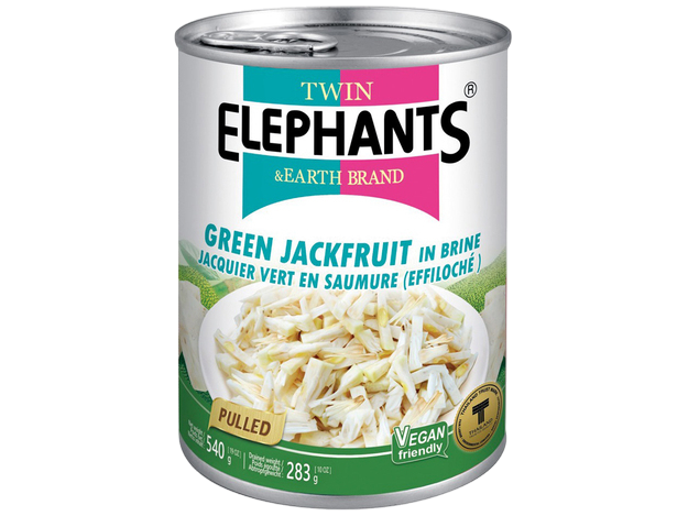 Twin Elephants Green Jackfruit in brine Pulled 540g
