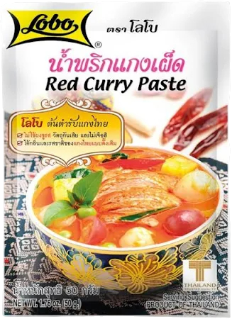 Red Curry Paste 50g Lobo (2)