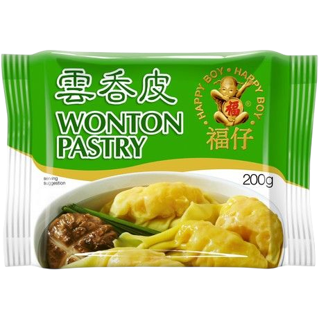 Wonton Pastry 200g (Happy Boy Brand)