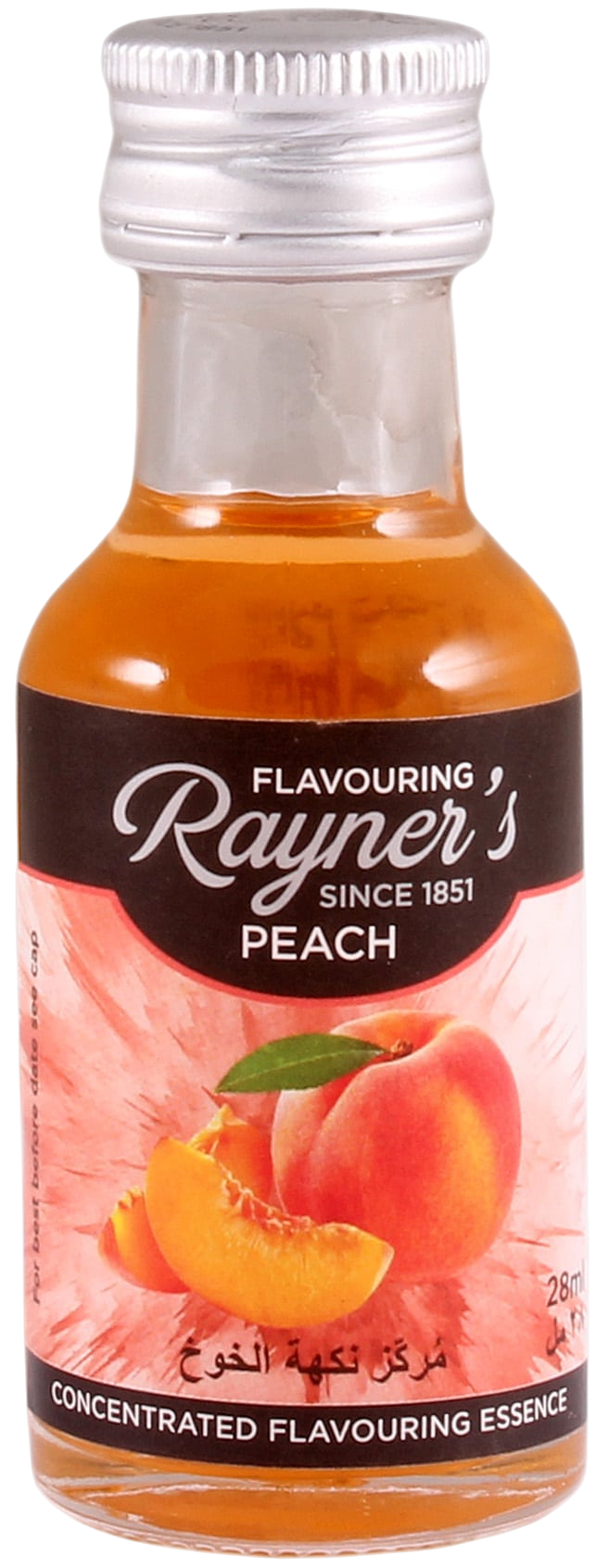 Rayner’s peach flavouring 28ml