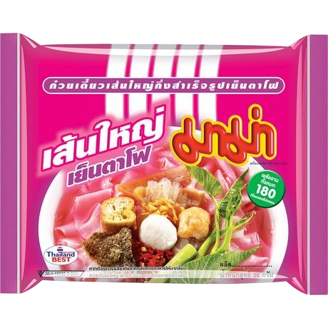 Instant Flat Noodles Yentafo 50g (MAMA)