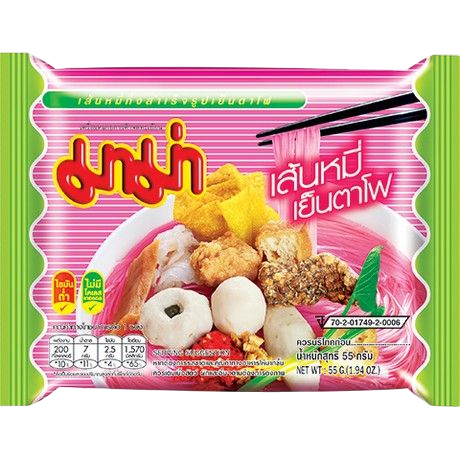 Instant Rice  Vermicelli Yentafo   55g (Mama )