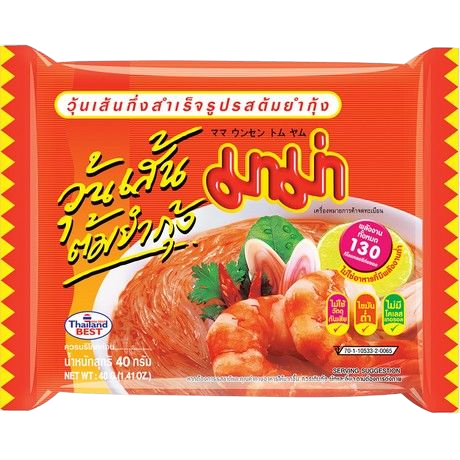 Mama Instant Glass Noodles with Tom Yum Soup 40g