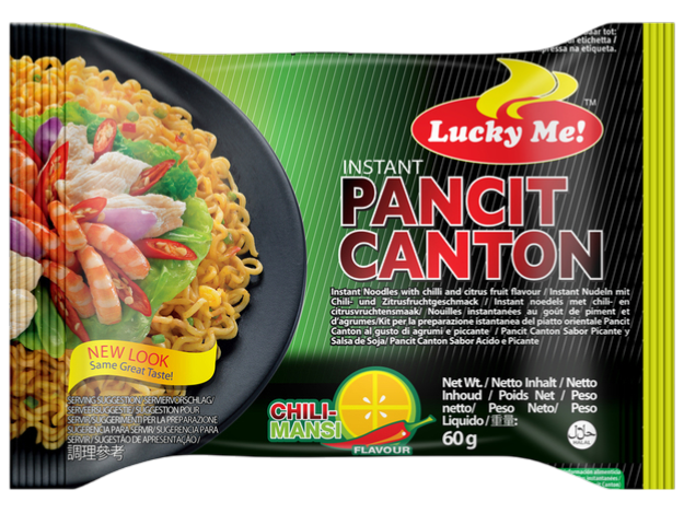 Inst. Noodles Chilli-Mansi Pancit Canton Lucky Me