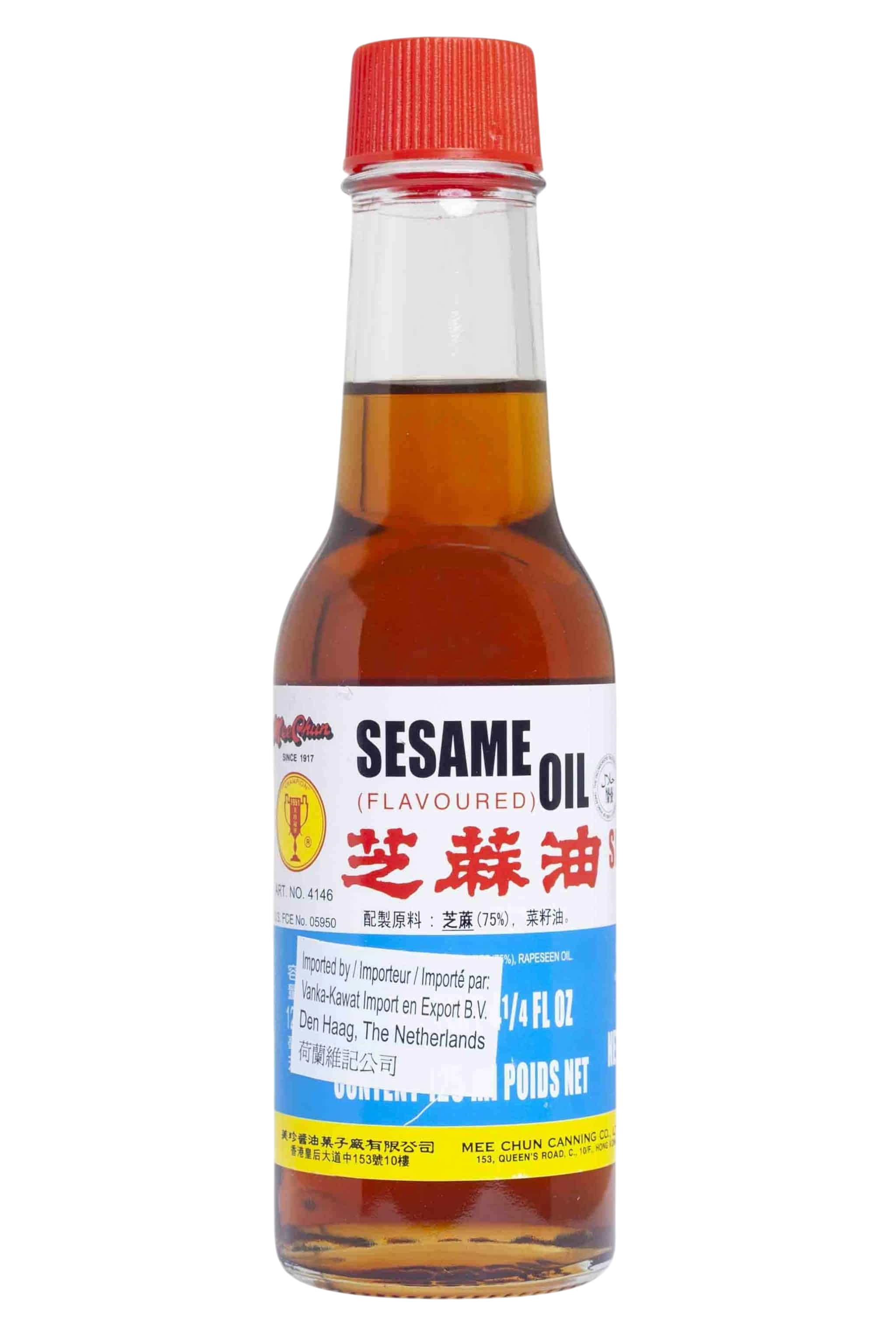 Sesame oil (Gemengd) 125ml(Mee Chun BRAND)