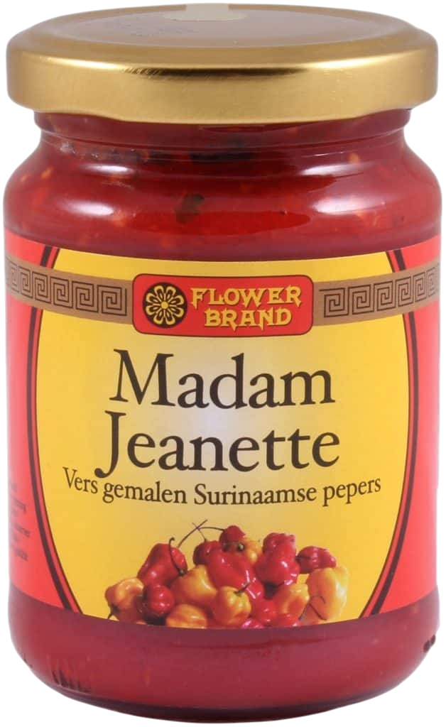 Sambal Madam Jeanette Rood 200g Flower Brand