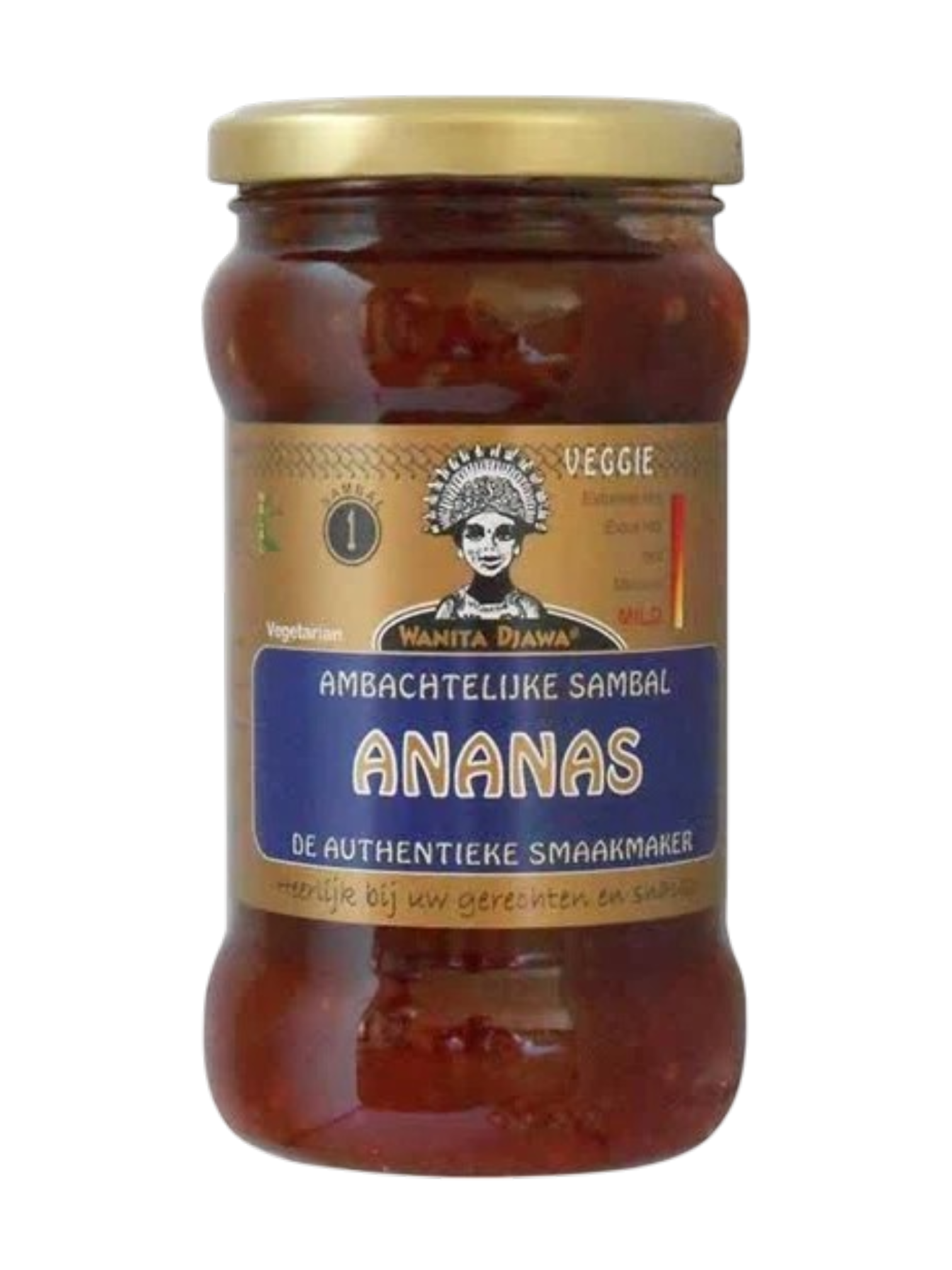 Ananas sambal 290ml (Wanita Djawa BRAND)