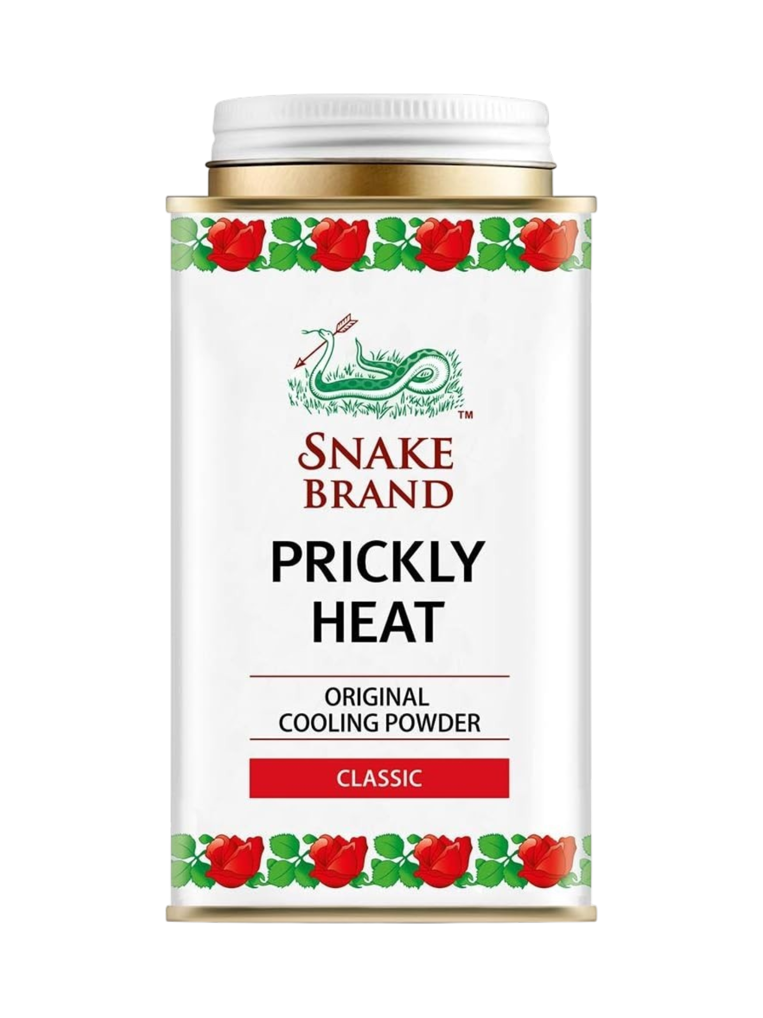 Snake Brand Prickly Heat 140g Original Cooling Powder