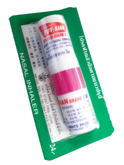 Nasal Inhaler (Inhale and apply) ยาดมตราโป๊ะเซียน