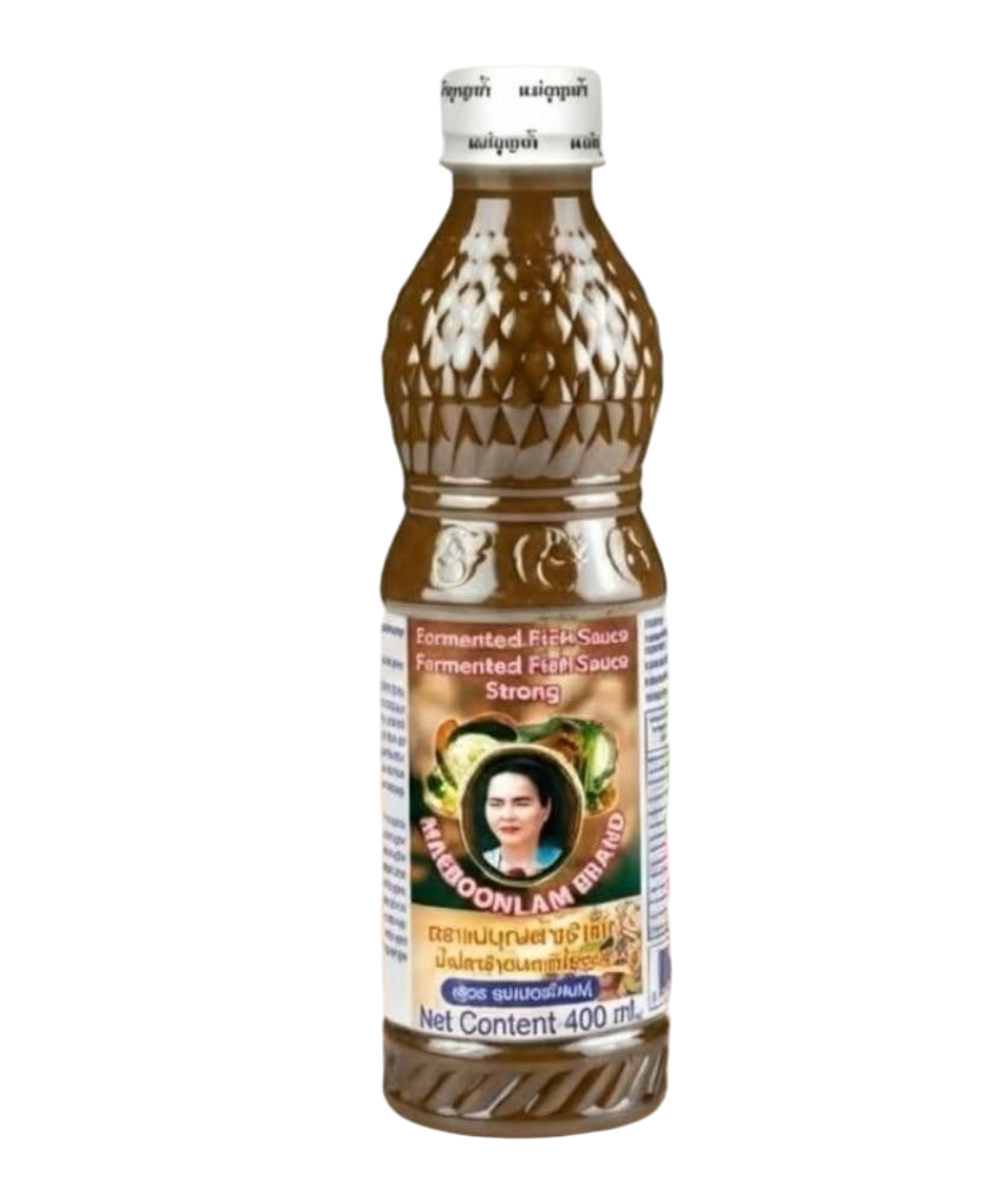 Maeboonlam Fish Sauce Strong taste 400ml สูตรเข้มข้น (1)